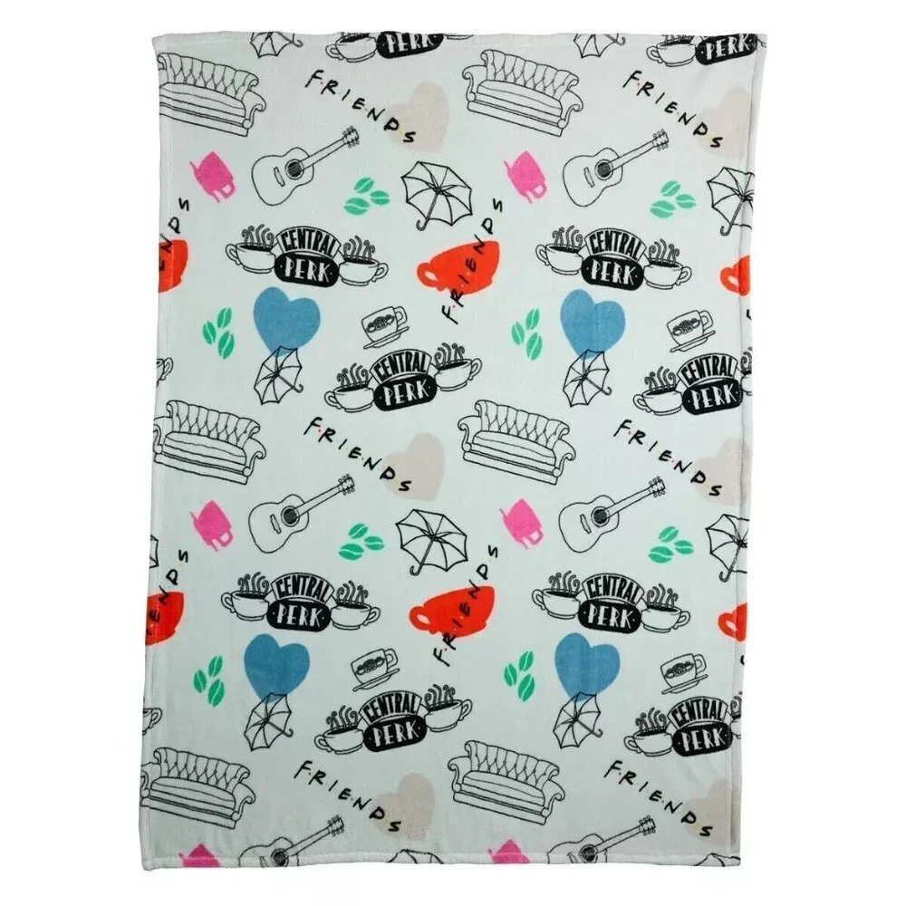 FRIENDS the Television Series Super Soft Plush Throw Blanket 46